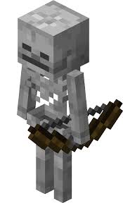 squelette du jeu Minecraft