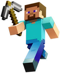 personnage steve du jeu Minecraft